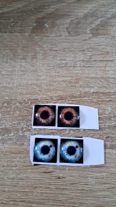 Augen für Liebespuppe herstellen