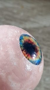 Augen für Liebespuppe herstellen